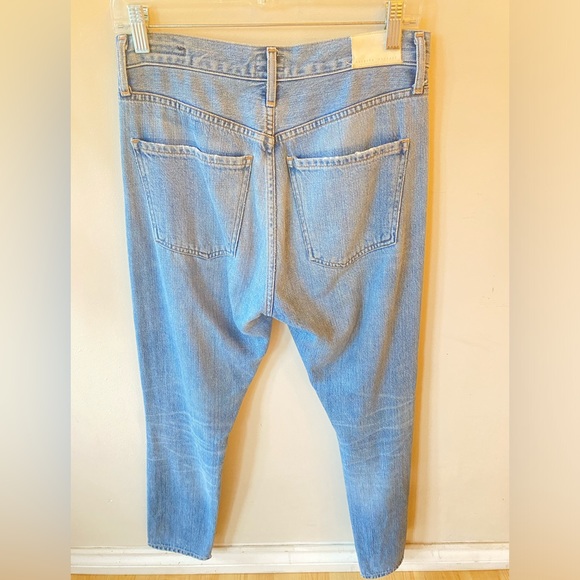 CITIZENS OF HUMANITY ‘Liya’ high-rise classic fit cropped MOM jeans - Picture 4 of 4